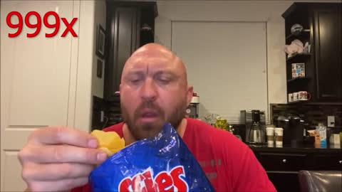 999x speed of Man Eating Chips
