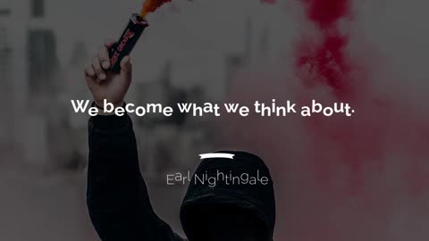 We Become What We Think About