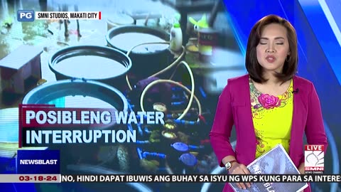 Alokasyon ng tubig sa Metro Manila, inaasahang ibababa pa sa Abril