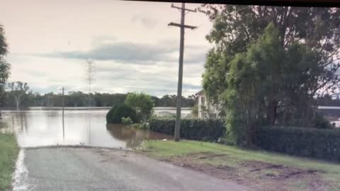 flood in Sydney’s roads and homes