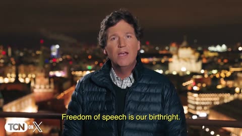 Tucker Carlson in Moscow | “Freedom of speech is our birthright.”