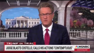 Morning Joe "has never seen this before." LOL