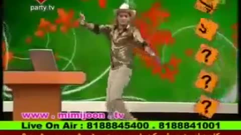 Bijan Banafshekhah dances on Live tV