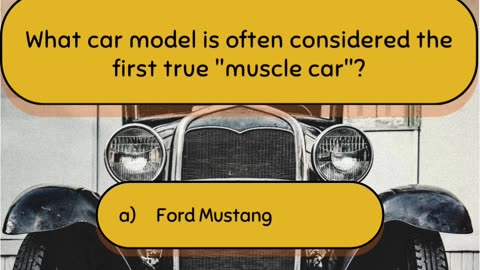 Automotive History Question 23