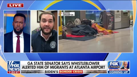 GA Senator Captures Video of Airport’s Hidden Room Secretly Holding Migrants
