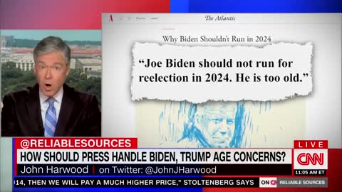 Pathetic CNN Makes EVERY Excuse For Biden's Old Age Affecting The Presidency