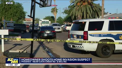 PHOENIX WOMAN SHOOTS, KILLS HOME INVADER