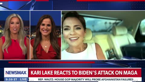 Kari Lake reacts to Biden’s speech tonight.
