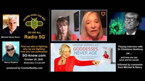 "RADIO 5G" 10/28/2020 Dr Christiane Northrop on Spirituality and Pandemic