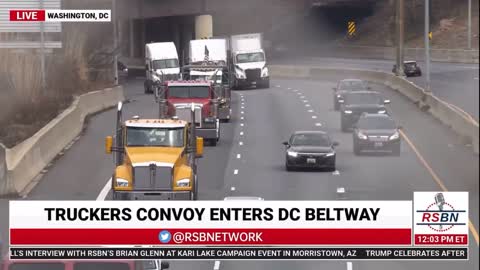 Trucker Convoy Reaches DC