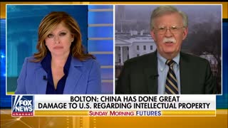 Bolton says China has done great damage to the US by stealing intellectual property