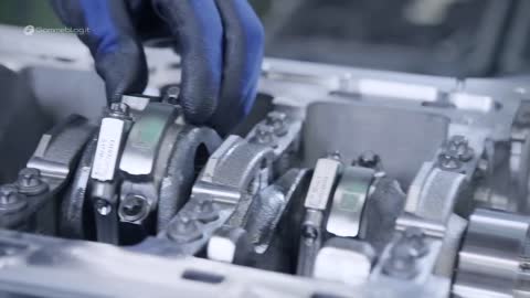 Mercedes AMG V8 SUPER ENGINE PRODUCTION Car Factory#