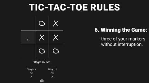Tic Tac Toe Game Rules