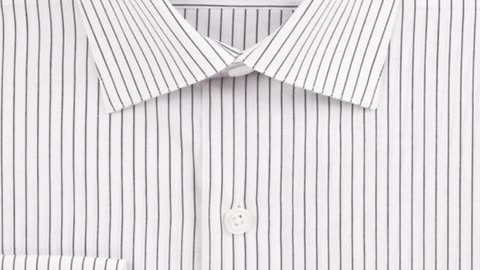 "Timeless Stripes: Pin Striped Dress Shirt by La Mode Men's