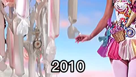 Katy Perry from 2010 to 2021