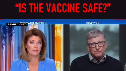 Bill Gates won't say vaccines are safe!