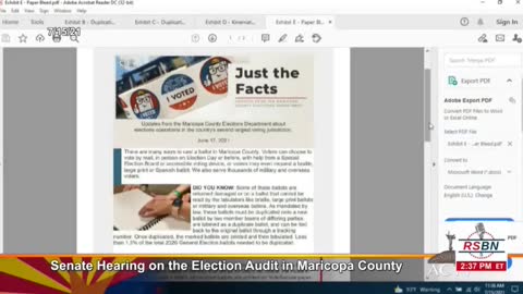 AZ Audit, Over 250K Fake or Flipped Votes
