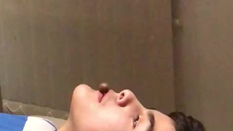 Malteser blow challenge