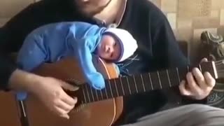 Very cute baby and father 😍 ( Family )