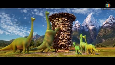 Arlo & Spot's Adventure | The Good Dinosaur (NEW 2015) Disney Pixar Animation HD