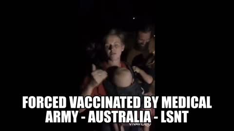 MEDICAL MILITARY FORCE VACCINATING AUSTRALIANS
