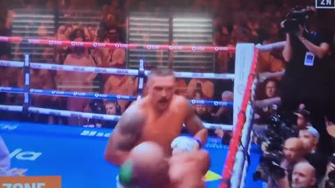 Should the referee have stopped the fight when Usyk had Tyson Fury?