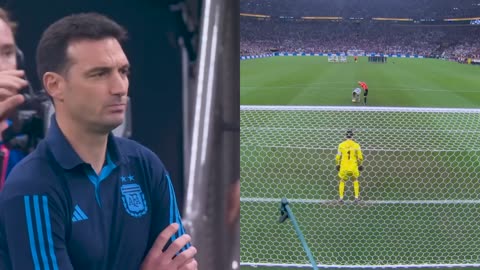 Lionel Scaloni's Reaction To FIFA World Cup Final Penalty Shootout