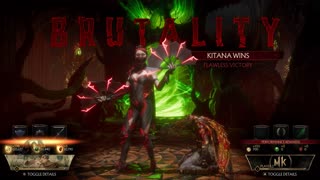 MORTAL KOMBAT 11 KITANA ALL BRUTALITIES 4K/60FPS 2021