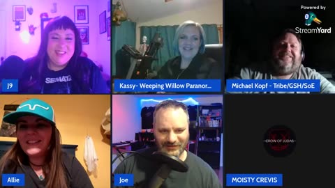 My First Live by Spooky Time with J9 - I am on panel and joined by other guests