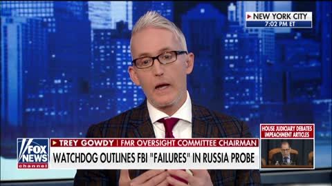 Trey Gowdy Destroys James Comey: 'Don't Write Any More Ethics Books'