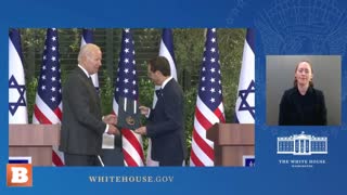 Joe Biden Tries to Shake Hands With Nobody... Again!