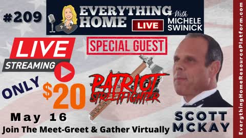 Scott McKay The Patriot StreetFighter **INTERVIEW** + Join His Meet-Greet & Gather VIRTUALLY! May 16