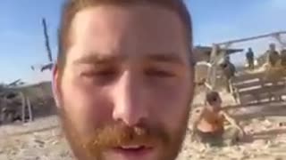 🏖️🇮🇱 Israel War | Israeli Soldier on Gaza Beach | Fall 2023 | RCF