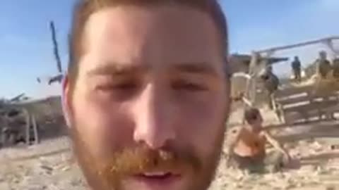 🏖️🇮🇱 Israel War | Israeli Soldier on Gaza Beach | Fall 2023 | RCF