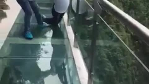 Most funny skywalk in Thailand.