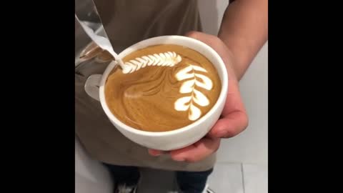 How To Paint Flowers In Coffee
