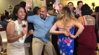 Guy Gets Into Wedding Game