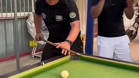 #funny pool game #funny video # funny game