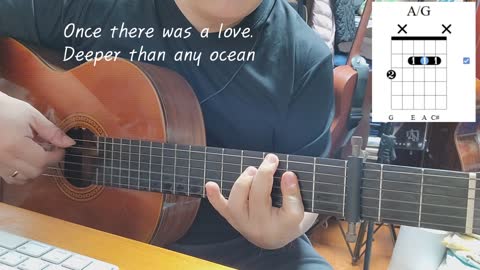 Tutorial with chord and lyrics - Once There Was A Love (José Feliciano)