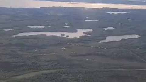 Fairbanks to Anchorage, Landing