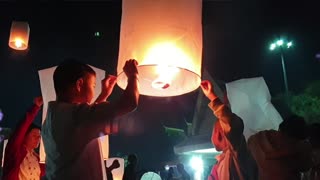 Lantern Festival in Thailand