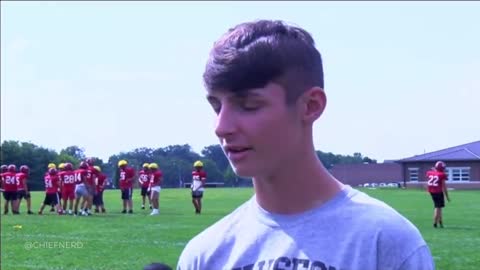 High school athlete ends football career after 6 feet of blood clots removed from legs