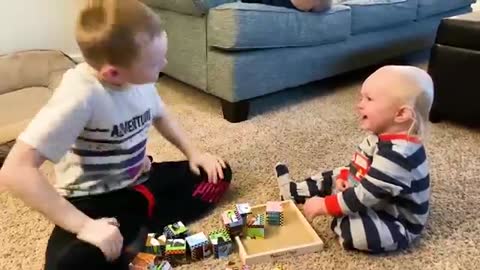 Babies and Siblings Moments Will Melt Your Heart || Just Laugh