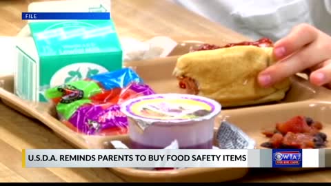 USDA recommends adding food safety items to your back to school list