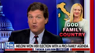 'Liberalism Destroyed Their Country': Tucker Explains Why Italians Opted For Giorgia Meloni