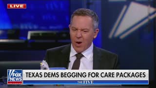 Greg Gutfeld mocks fugitive Texas Democrats