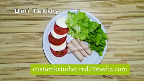 Easy Keto Diet Recipe Caprese Salad Platter