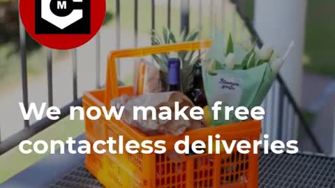 Contactless Grocery Delivery with Care