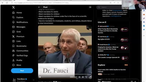 Fauci Lied, People Died