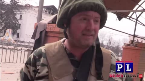 Russian Flag Raised In Center Mariupol (Exclusive Special Report)